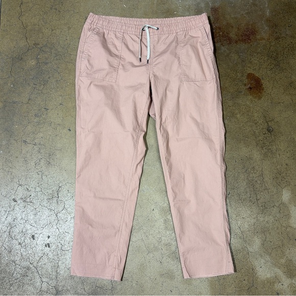 Vuori Cotton Ripstop Coconut Pink Women’s XL Casual Pants VW450 - Picture 6 of 7
